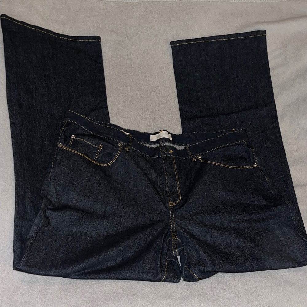 Talbots Women's Dark Indigo Boot Cut Jeans